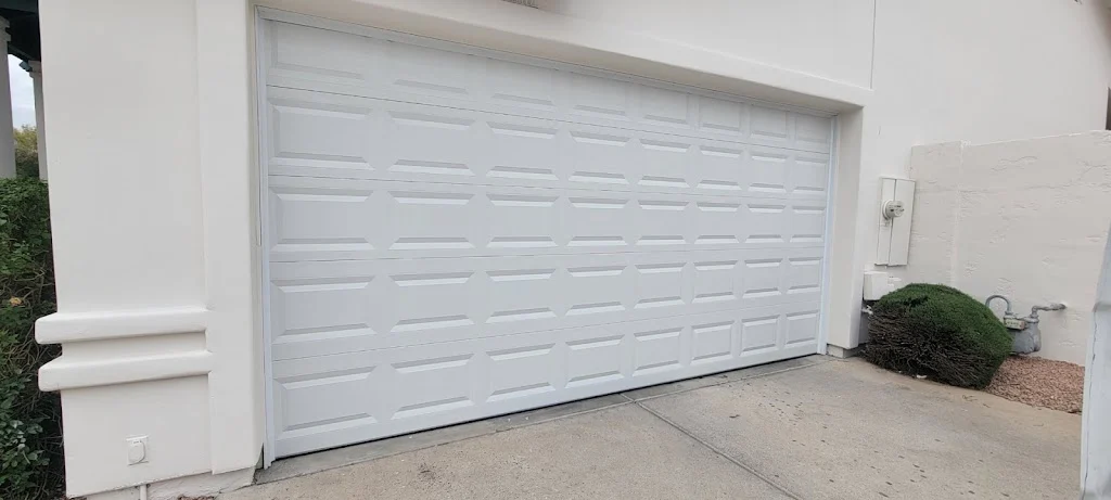 New garage door installation